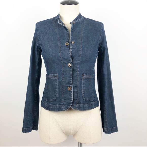 Eileen Fisher Jackets & Blazers - ✅Eileen Fisher Snap Button Jean Jacket